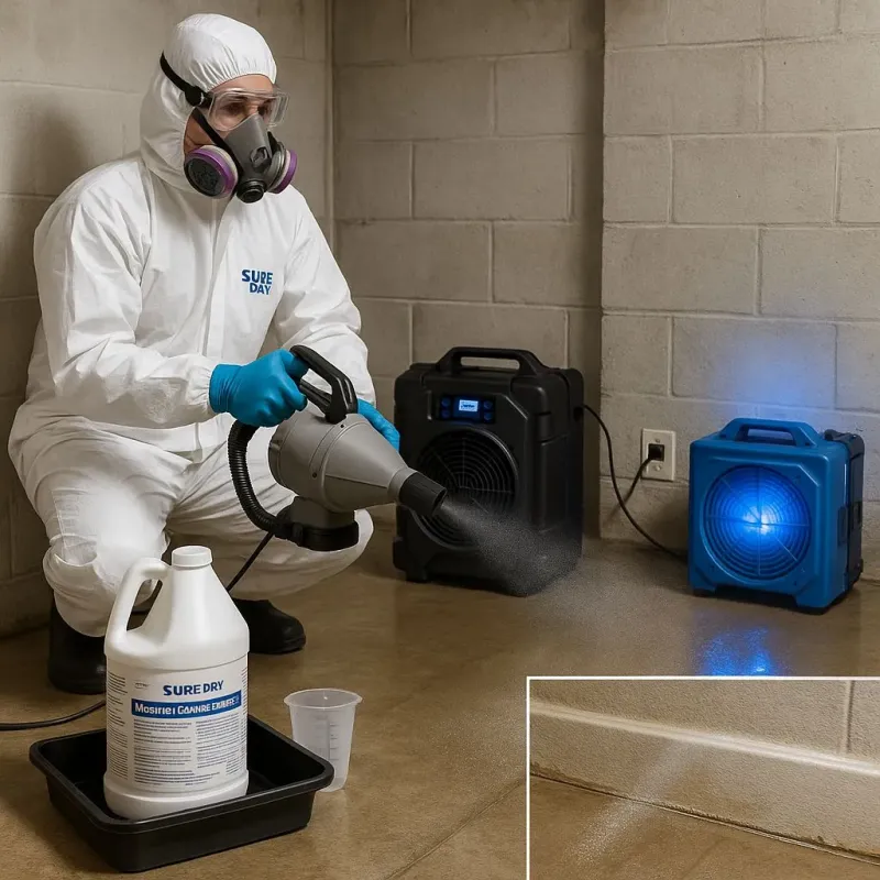 Sanitization and Odor Removal process in Pine Crest, TN