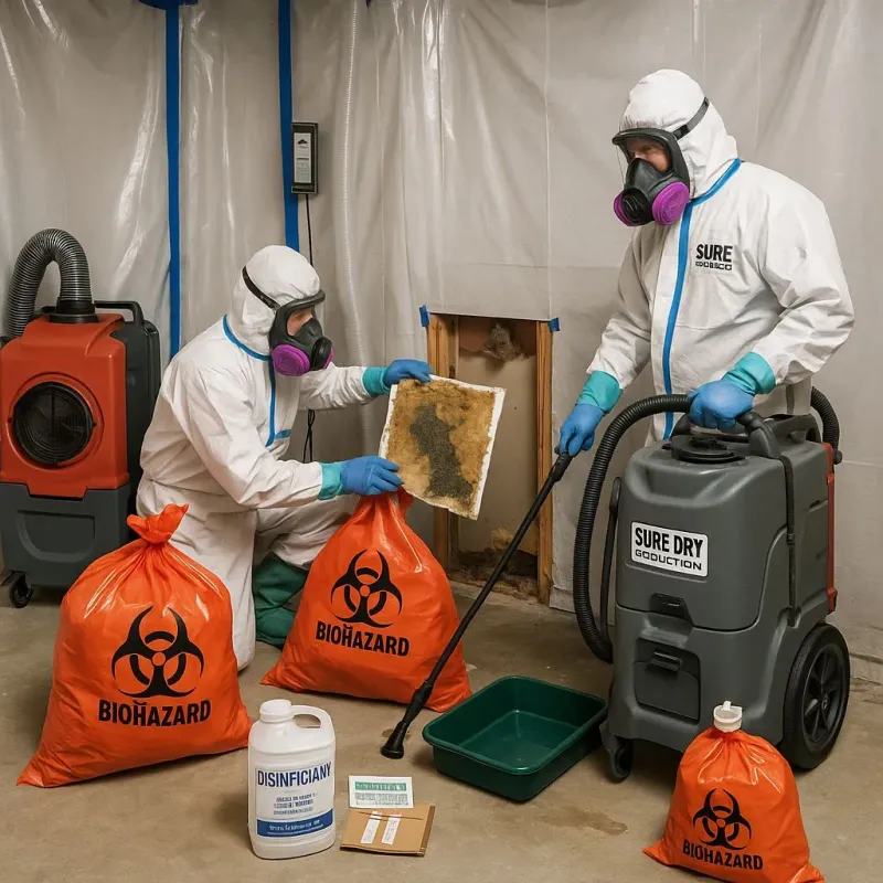 Contaminated Water Handling Protocols process in Pine Crest, TN