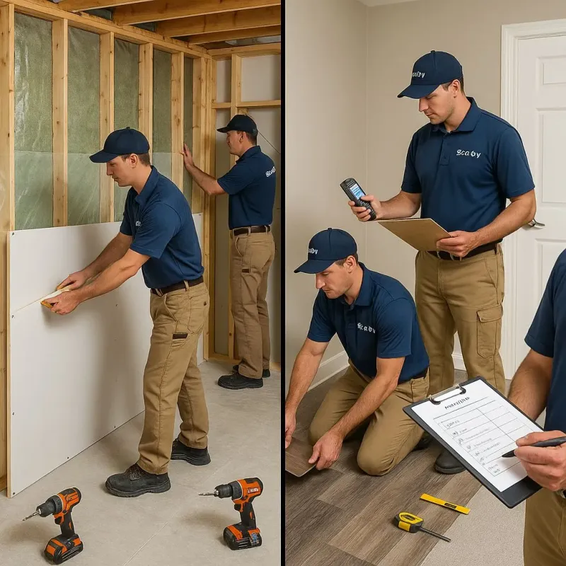Repairs and Reconstruction process in Pine Crest, TN